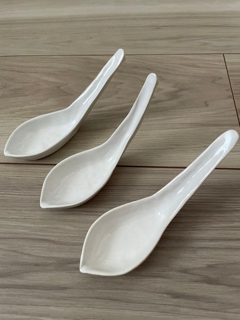 【新品】貴重 田中直純　レンゲ　れんげ　碗泡　3本セット