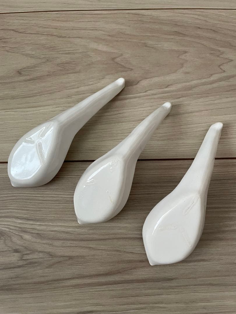 【新品】貴重 田中直純　レンゲ　れんげ　碗泡　3本セット