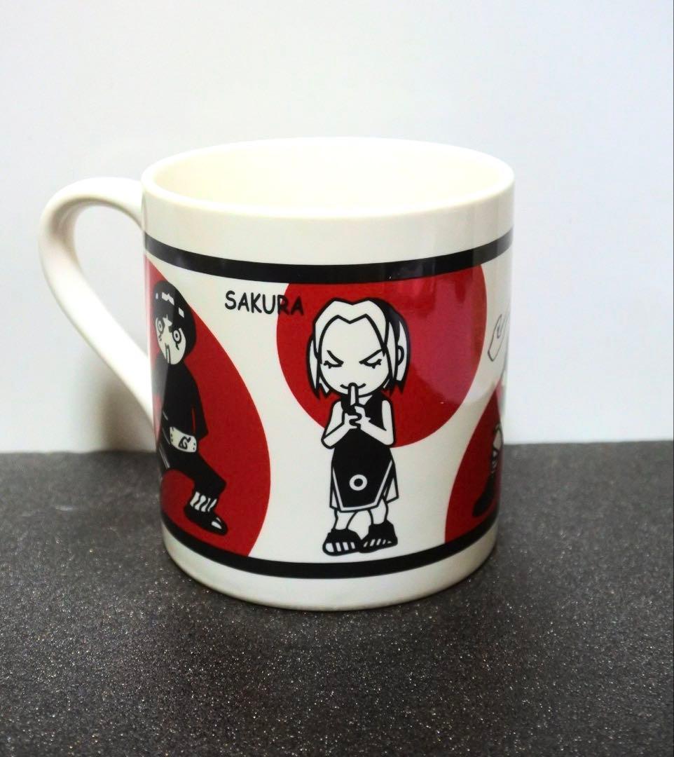 NARUTO ジャンプフェスタ2004 マグカップ ナルト サスケ サクラ リー