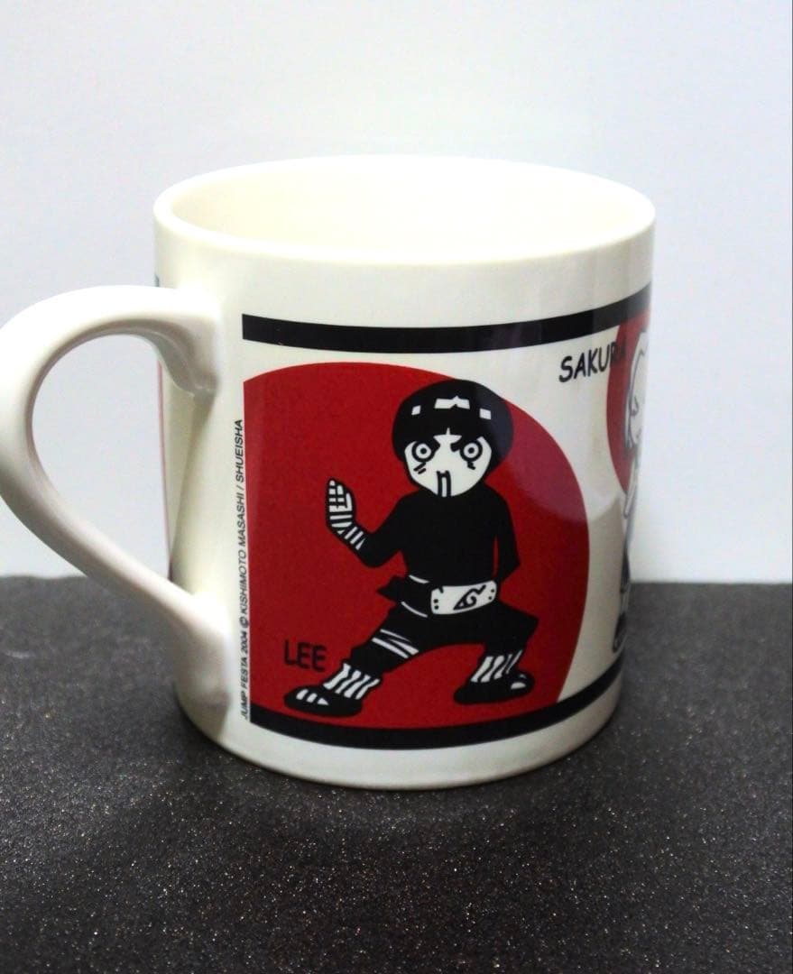 NARUTO ジャンプフェスタ2004 マグカップ ナルト サスケ サクラ リー