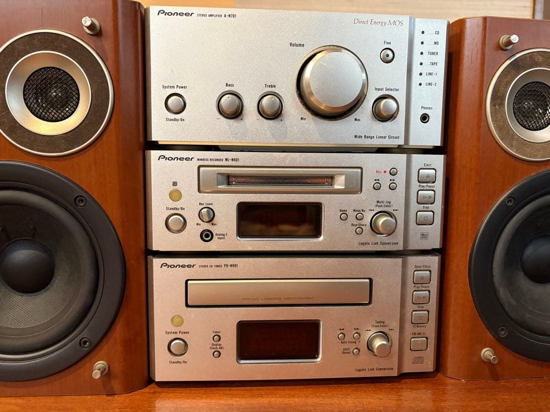 Pioneer ミニコンポ A-N701、MJ-N901、PD-N901