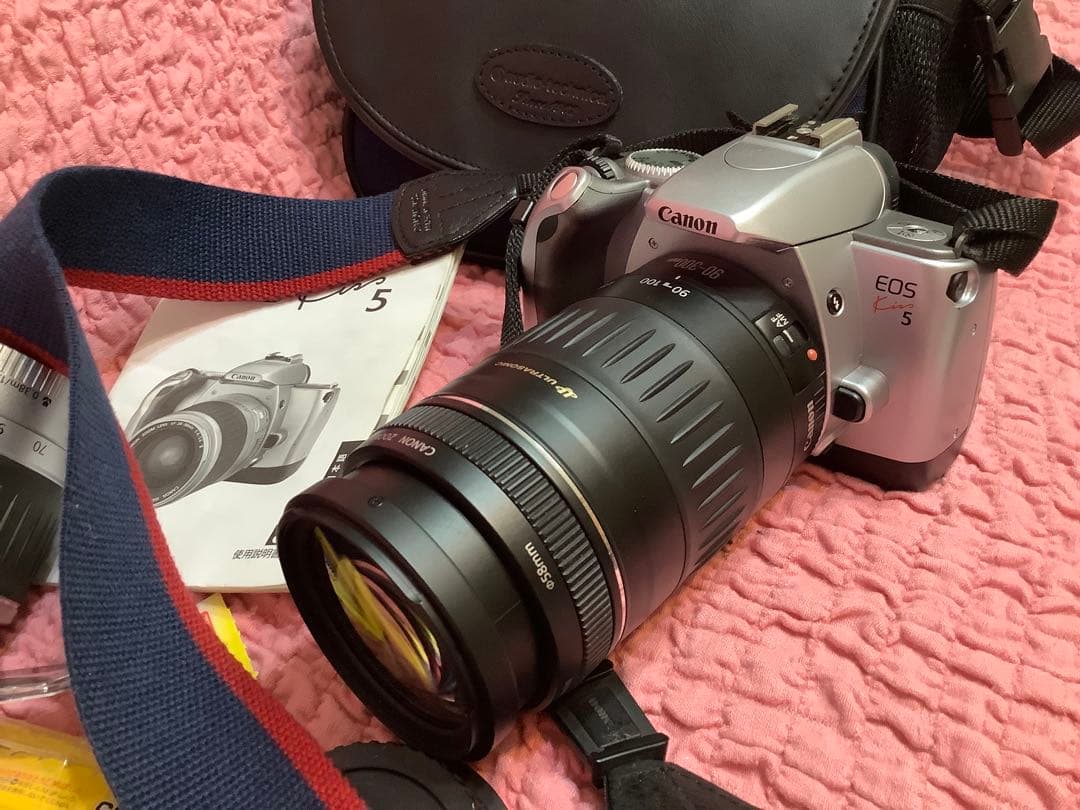 Canon EOS Kiss5 一眼レフィルムカメラセット