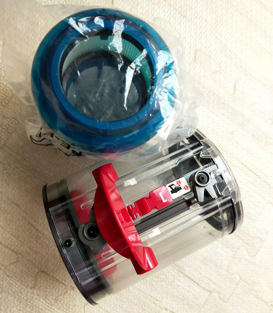 ダイソン V12 (SV20) メインボディ 動作確認済【分解洗浄】ブラシノズル