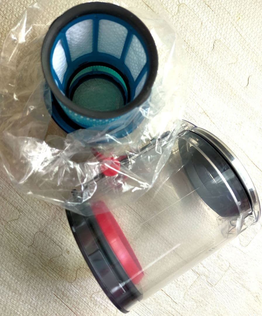 ダイソン V12 (SV20) メインボディ 動作確認済【分解洗浄】ブラシノズル