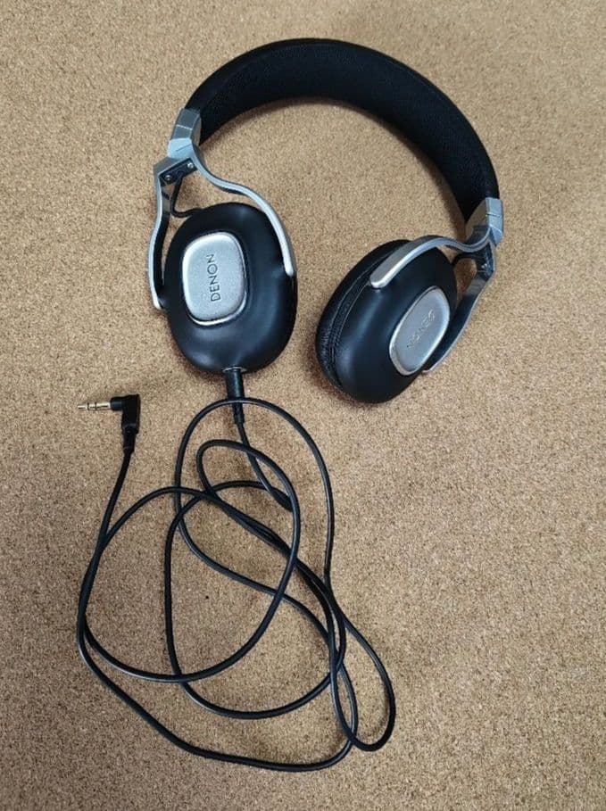 DENON AH-MM300 ヘッドホン デノン ブラック 有線ヘッドホン