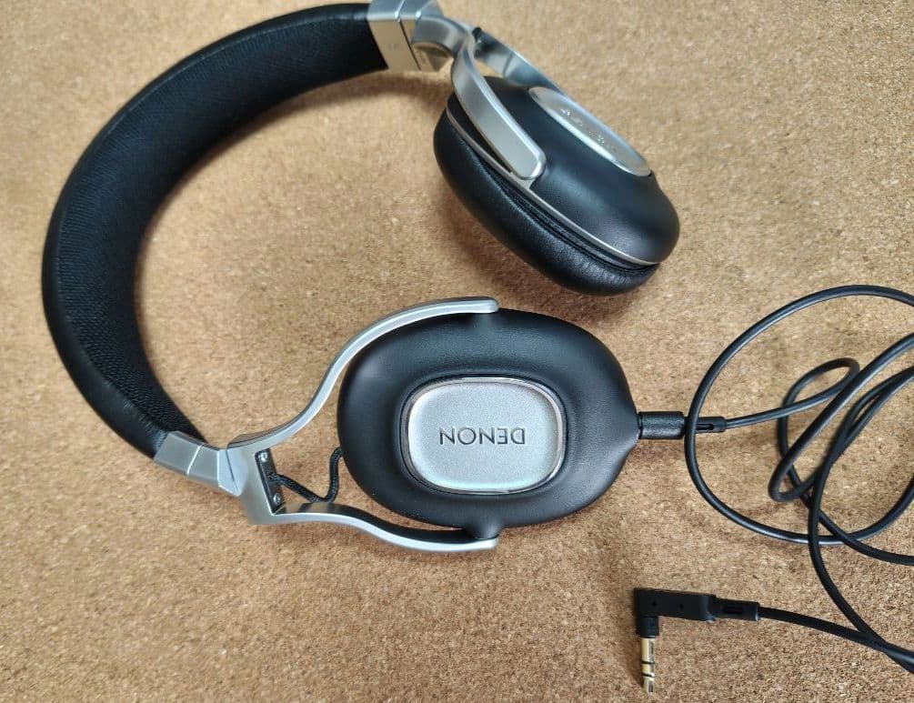 DENON AH-MM300 ヘッドホン デノン ブラック 有線ヘッドホン