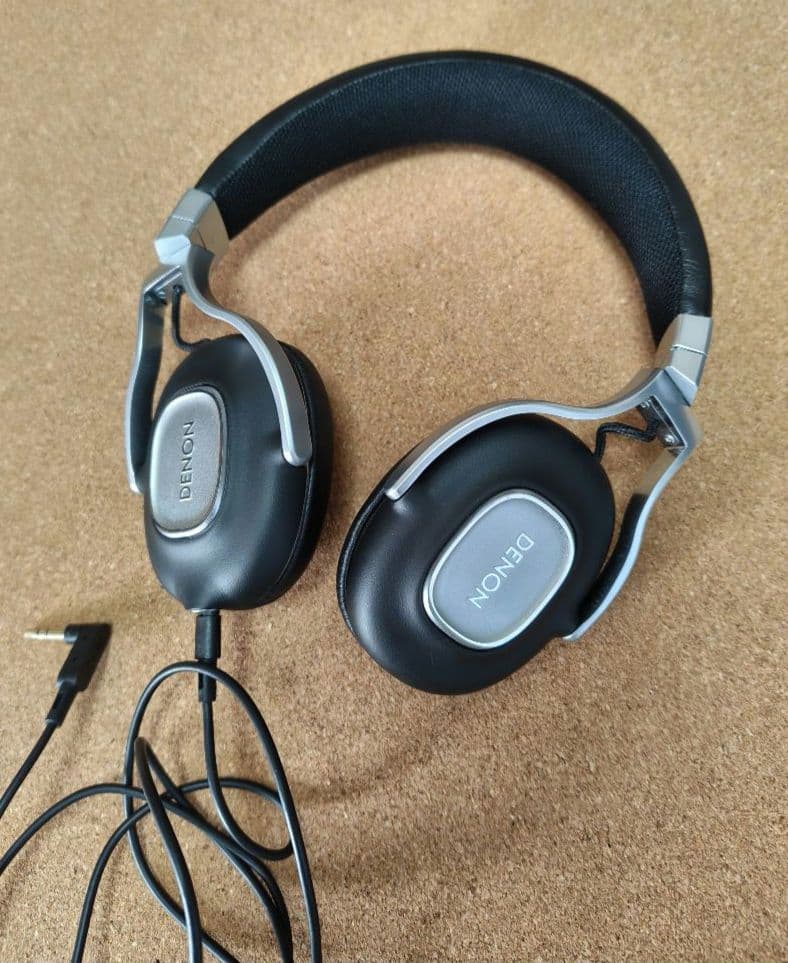 DENON AH-MM300 ヘッドホン デノン ブラック 有線ヘッドホン