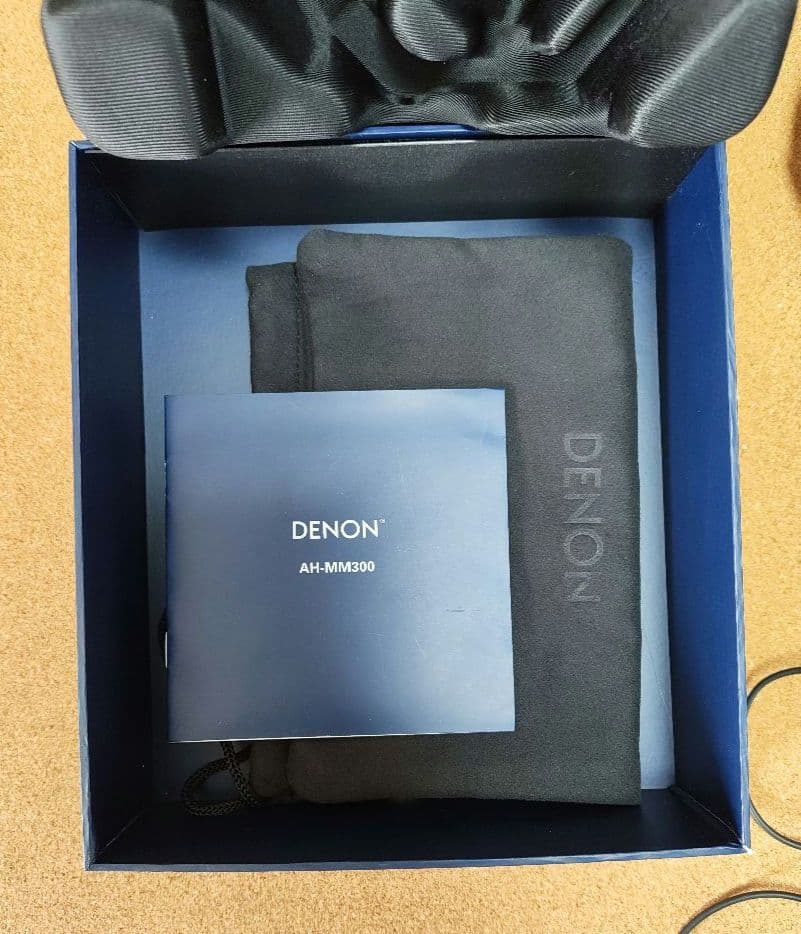 DENON AH-MM300 ヘッドホン デノン ブラック 有線ヘッドホン