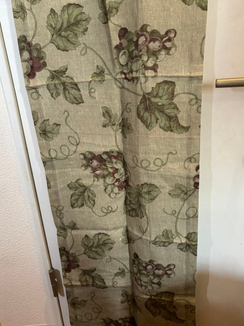 0390: イタリア リネン テーブルランナー ブルネッロ