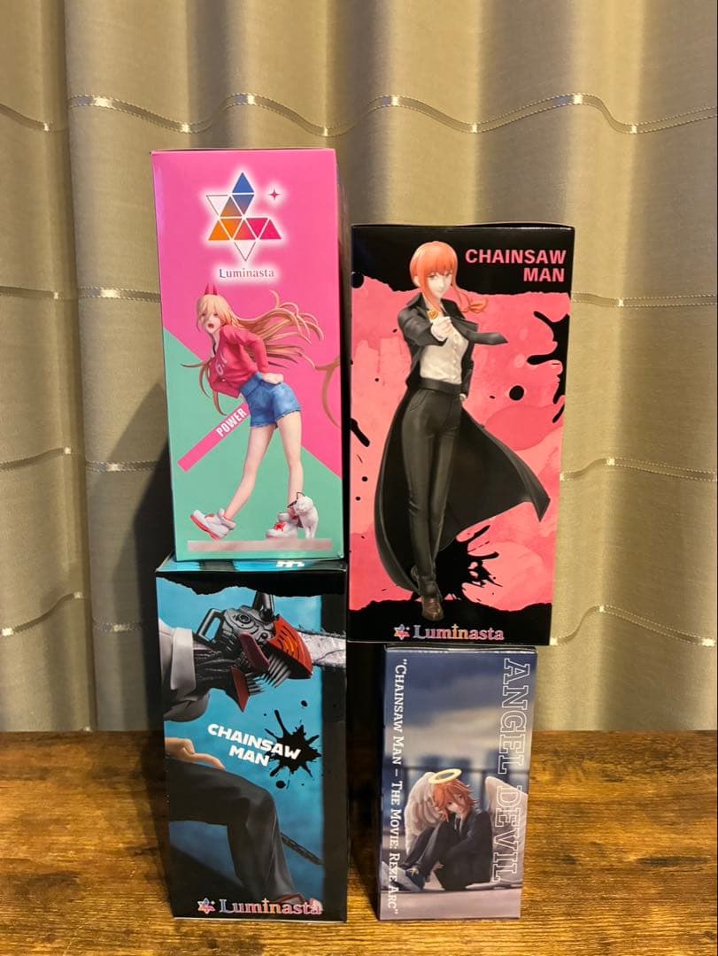 チェンソーマン Luminasta パワー マキマ デンジ天使の悪魔4種セット