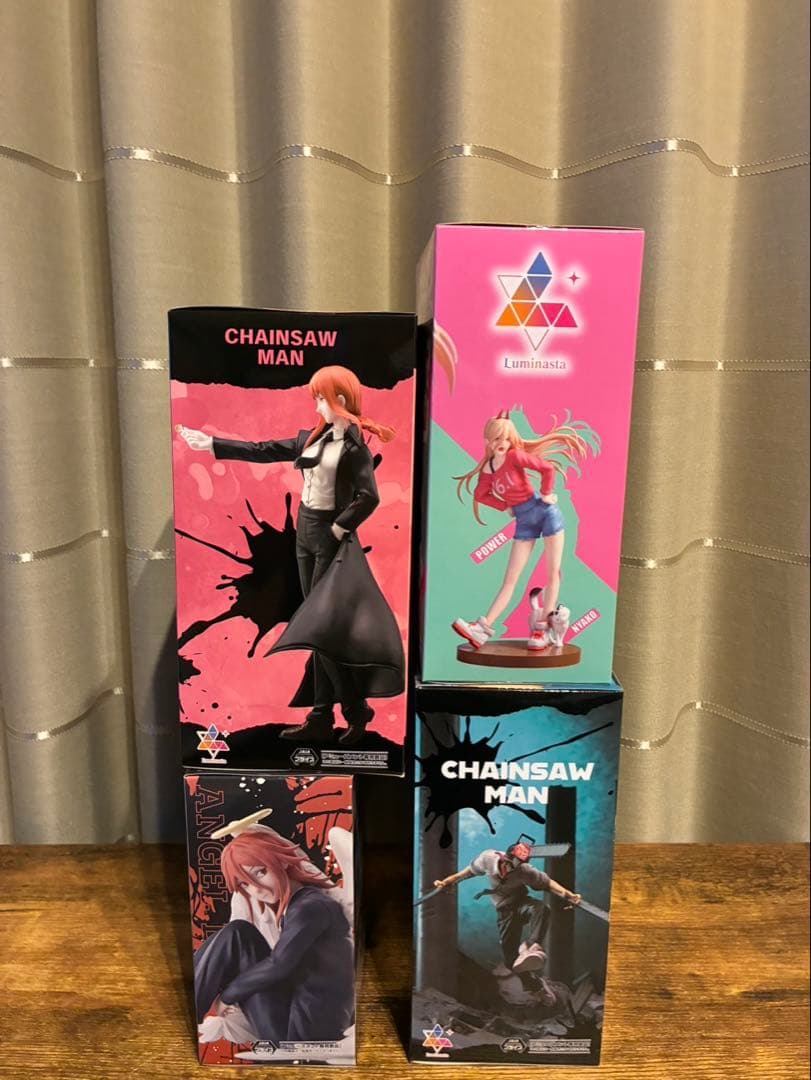 チェンソーマン Luminasta パワー マキマ デンジ天使の悪魔4種セット