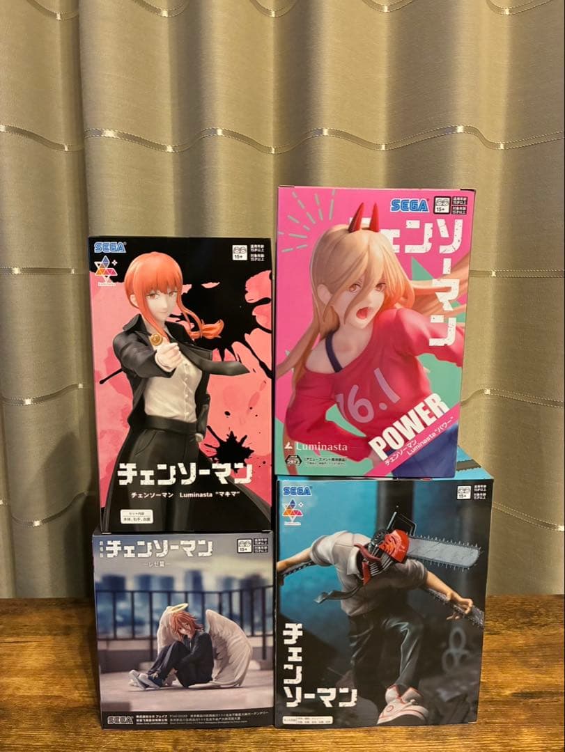 チェンソーマン Luminasta パワー マキマ デンジ天使の悪魔4種セット
