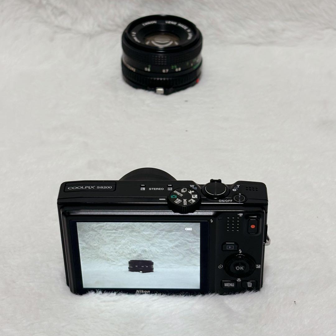 【美品】Nikon COOLPIX S8200 コンパクトデジタルカメラ