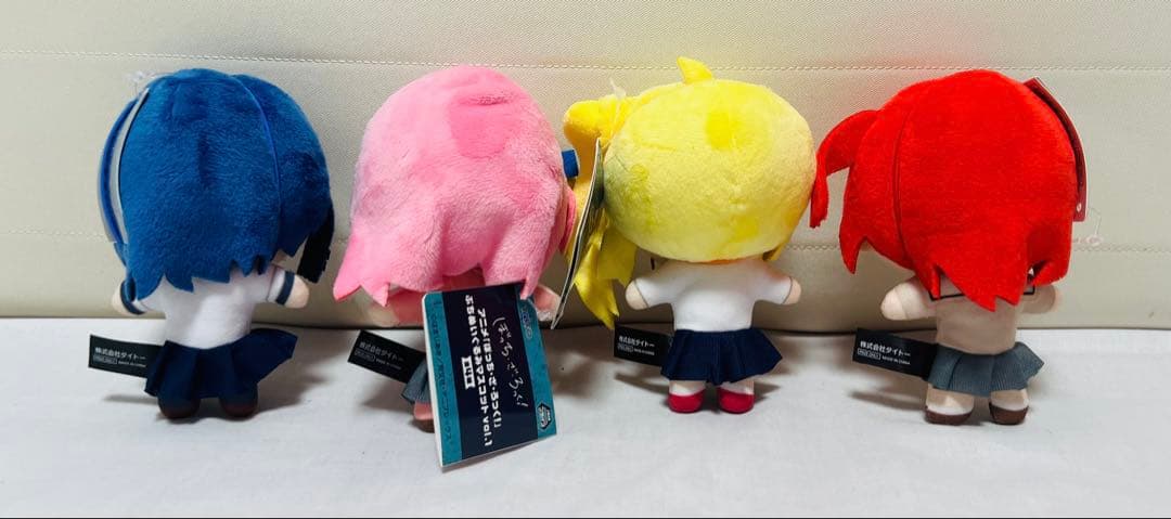 【プライズ】ぼざろ ぷちぬいぐるみマスコット 結束バンド 4種セット