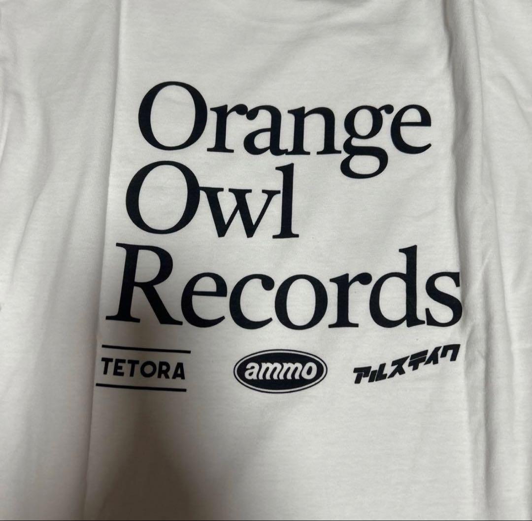 Orange Owl Records ロンT XLサイズ 白