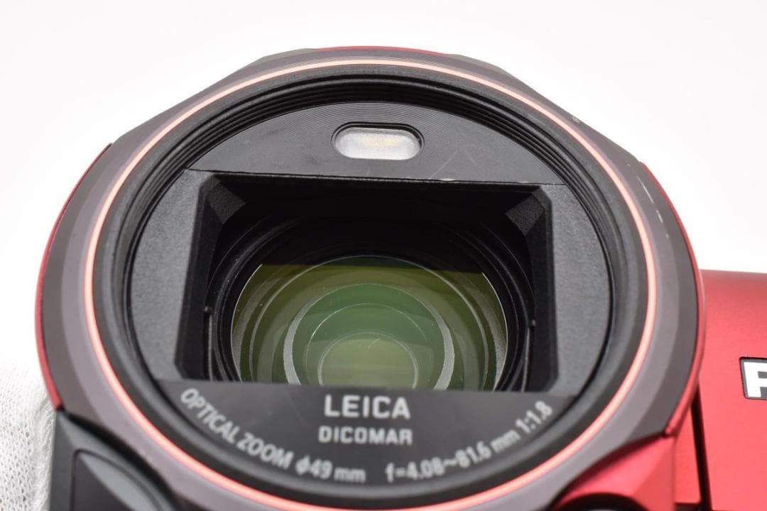 動作品　パナソニック 4K ビデオカメラ HC-VX992M アーバンレッド