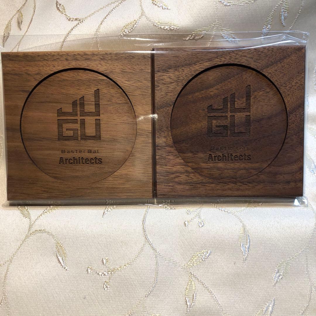 マスターウォール　Master Wal JUGU ブランド　限定コースター４枚