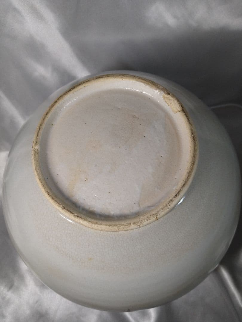 【希少品】李朝高麗 廣州窯 白磁 辰砂 壺 工芸品 美品