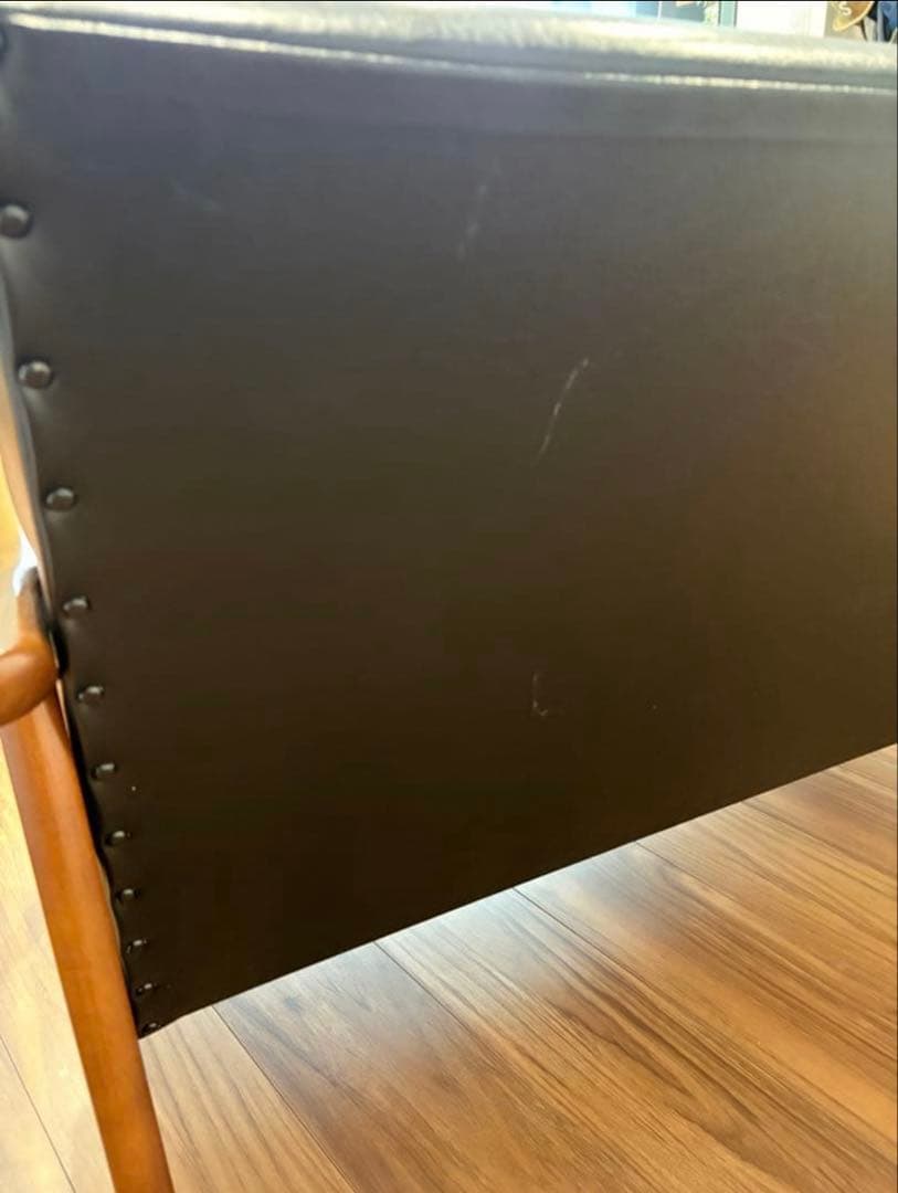 【カリモク60】Kチェア 2人掛け ソファ スタンダードブラック