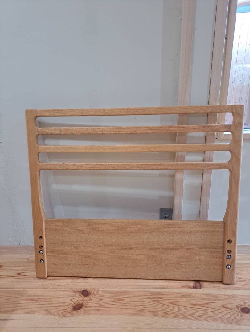 起立木工　木製ベビーベッド用サイドガード