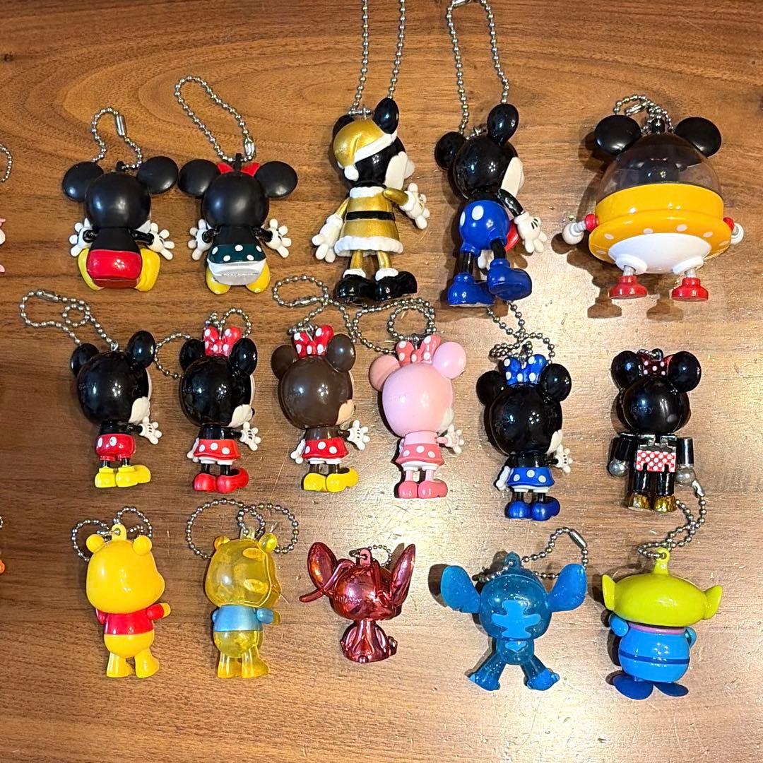 ディズニー ミッキー ミニー スティッチ プーさん キーホルダー 平成レトロ