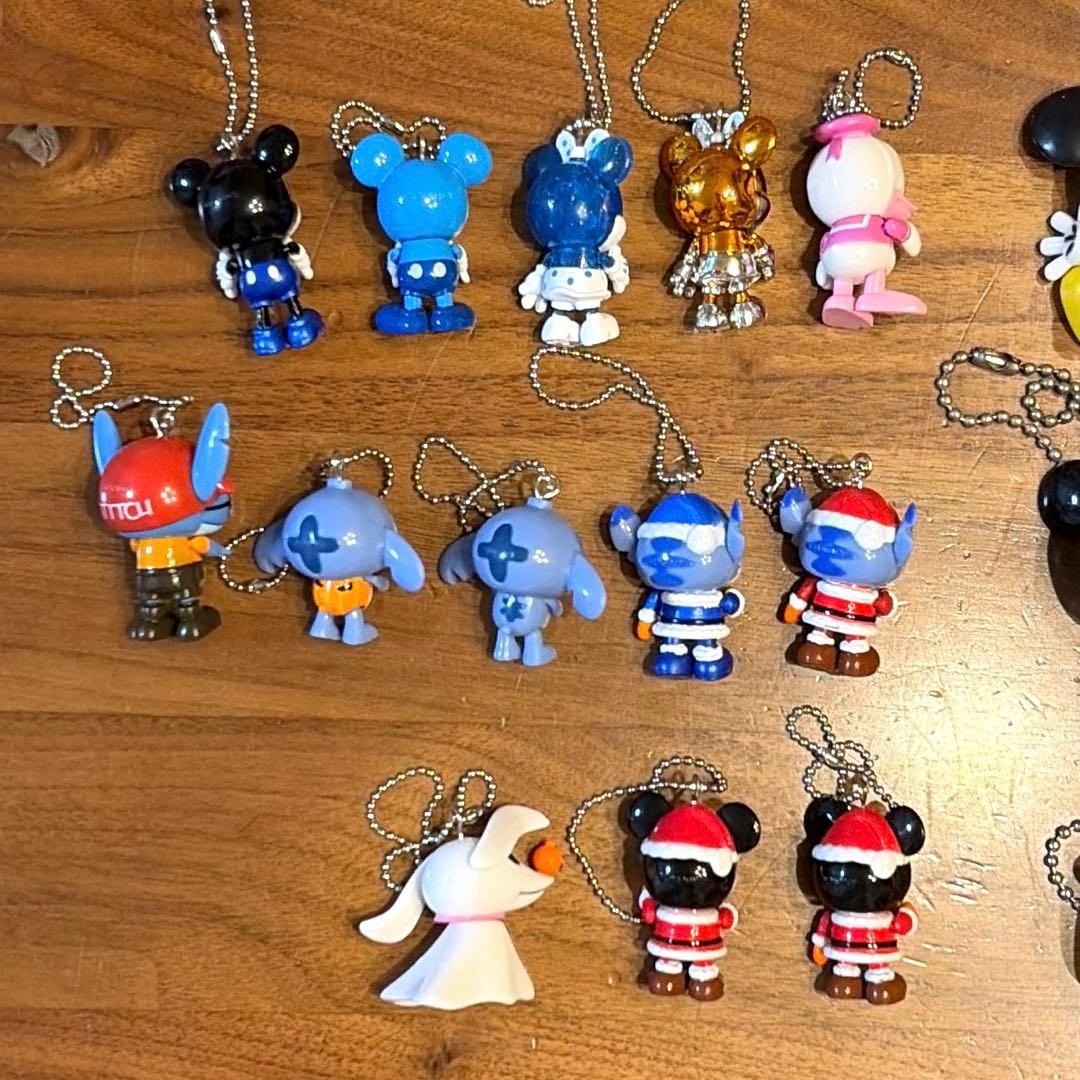 ディズニー ミッキー ミニー スティッチ プーさん キーホルダー 平成レトロ