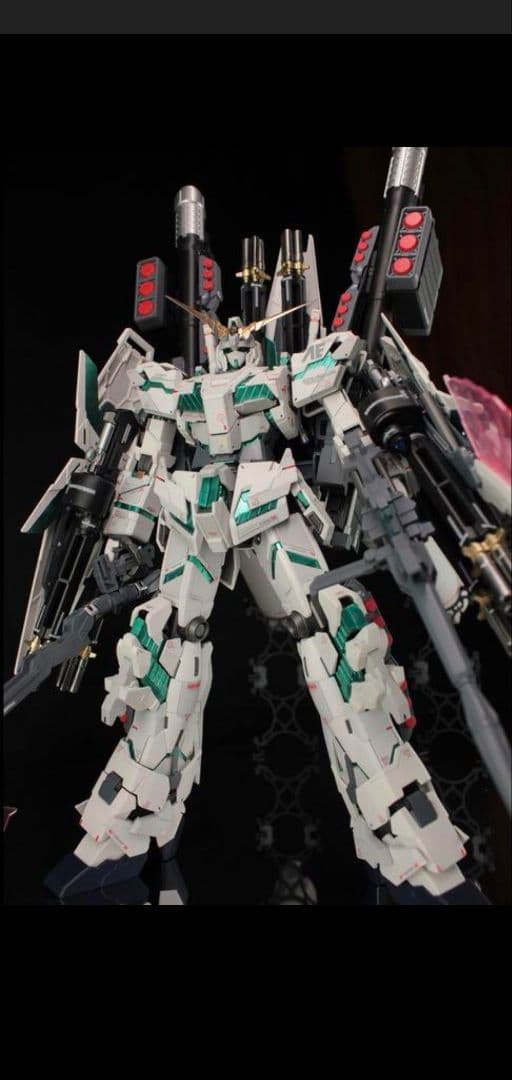 MG フルアーマーユニコーンガンダム ver.ka 改修塗装完成品 欠品あり