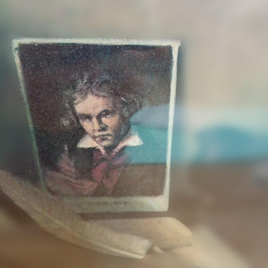 絵画　FRANCO BETTI Culla di armonie　ベートーヴェン