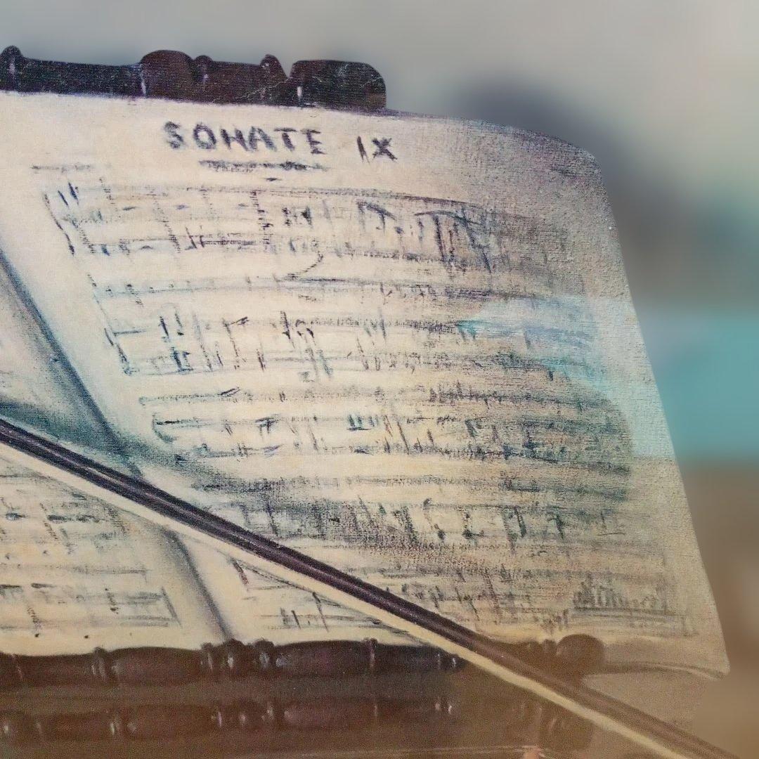 絵画　FRANCO BETTI Culla di armonie　ベートーヴェン