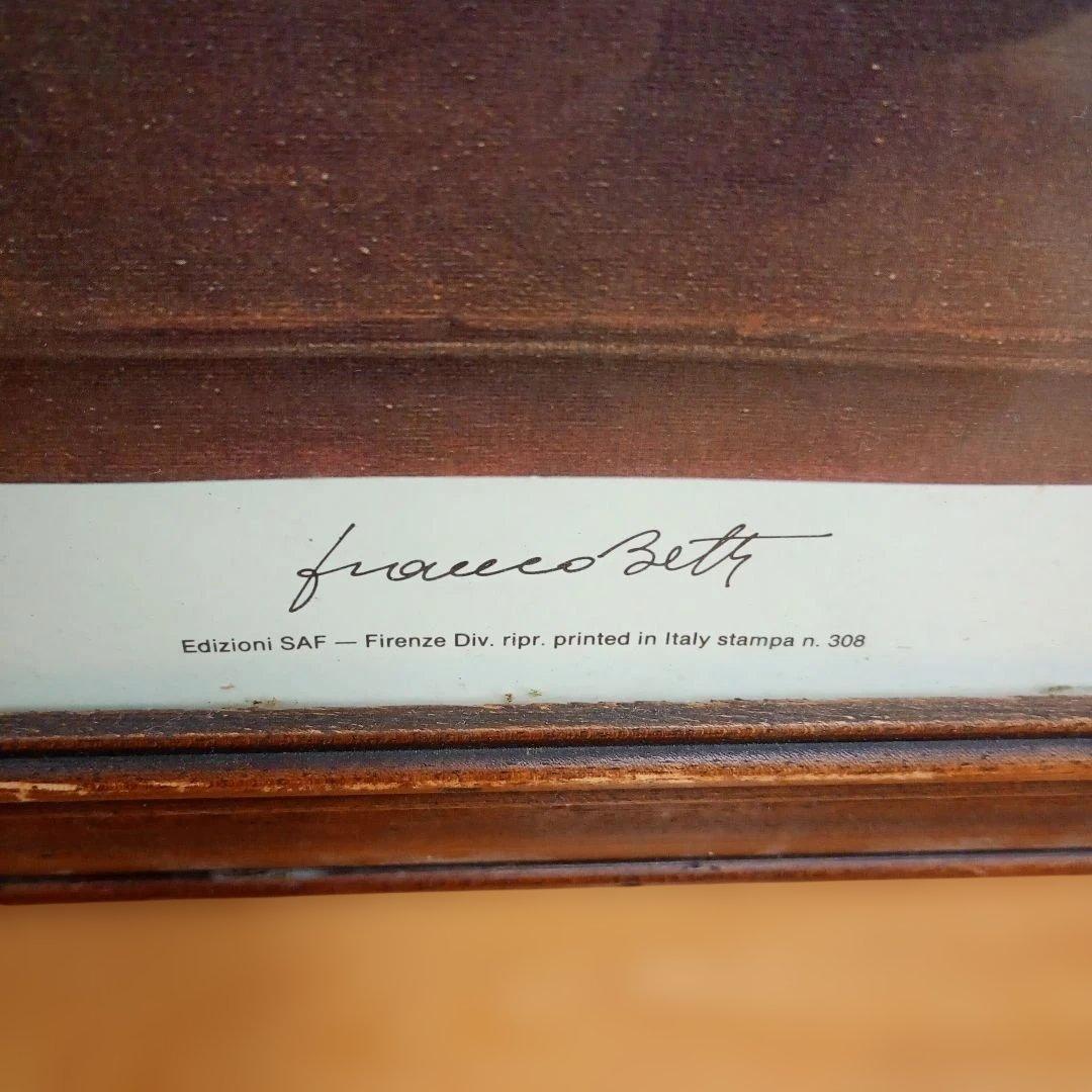 絵画　FRANCO BETTI Culla di armonie　ベートーヴェン