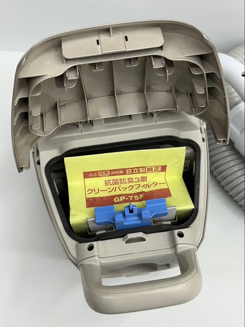 日立　掃除機　CV-KP90H 2021年製　本体　ホースセット　中古