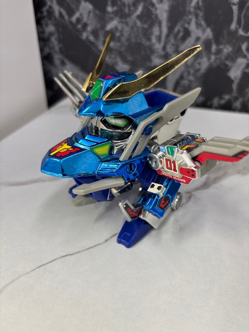 ボンバーマンビーダマン爆外伝　ホワイトブロス　限定版メッキバージョン　当時物