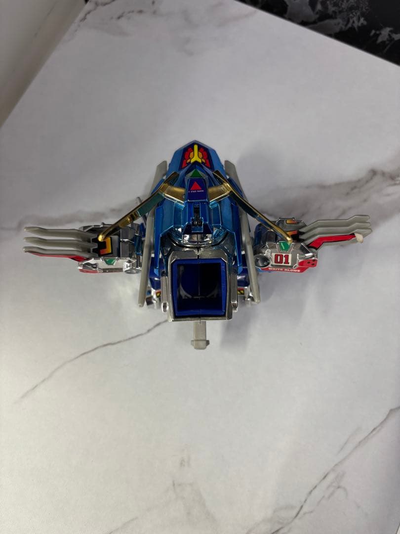 ボンバーマンビーダマン爆外伝　ホワイトブロス　限定版メッキバージョン　当時物