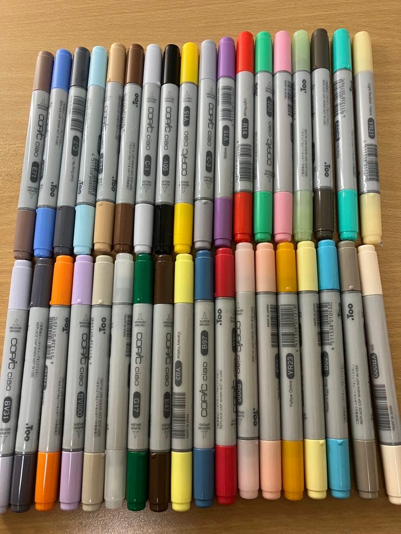 コピックスタート36色+21色+マルチライナーや白インクセット