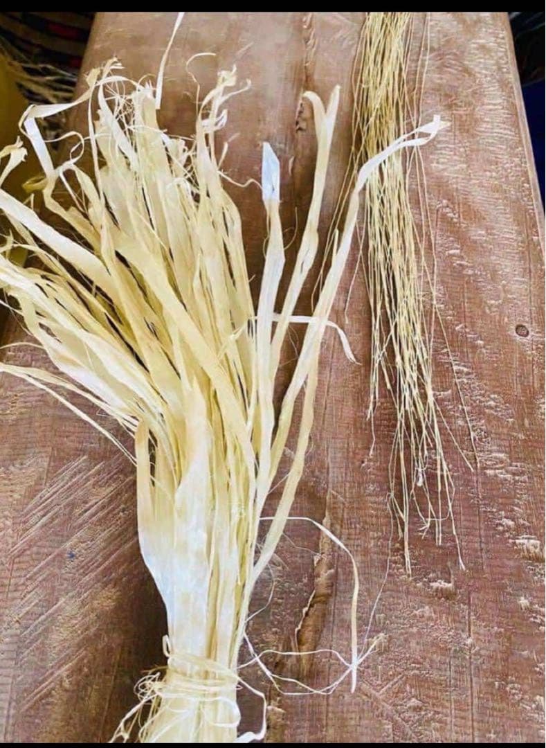 KUZU-87 葛糸*321g　くず糸　撚り糸　手編み・手織り用糸　くずのつる