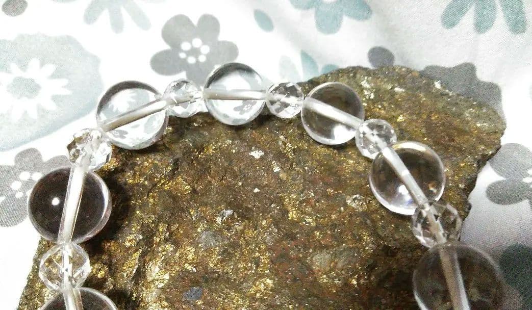 ご注文品✿天然石☆ヒマラヤ水晶ブレスレット