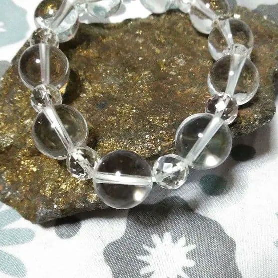 ご注文品✿天然石☆ヒマラヤ水晶ブレスレット