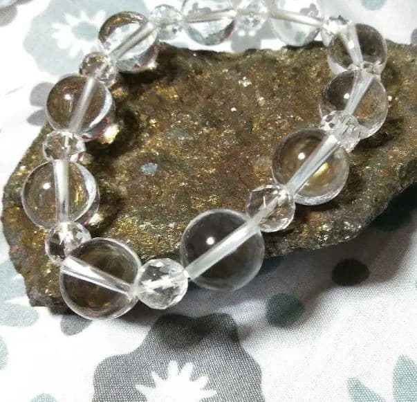 ご注文品✿天然石☆ヒマラヤ水晶ブレスレット