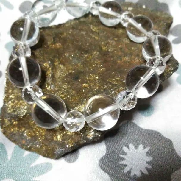 ご注文品✿天然石☆ヒマラヤ水晶ブレスレット