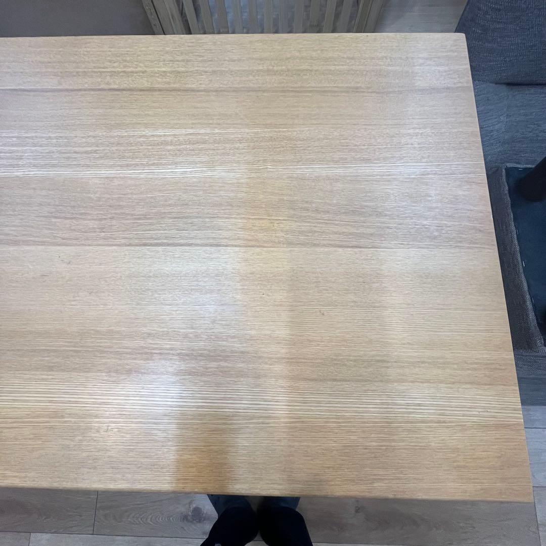 無印良品 MUJI タモ材 4段 ワイド チェスト 脚付　廃盤品