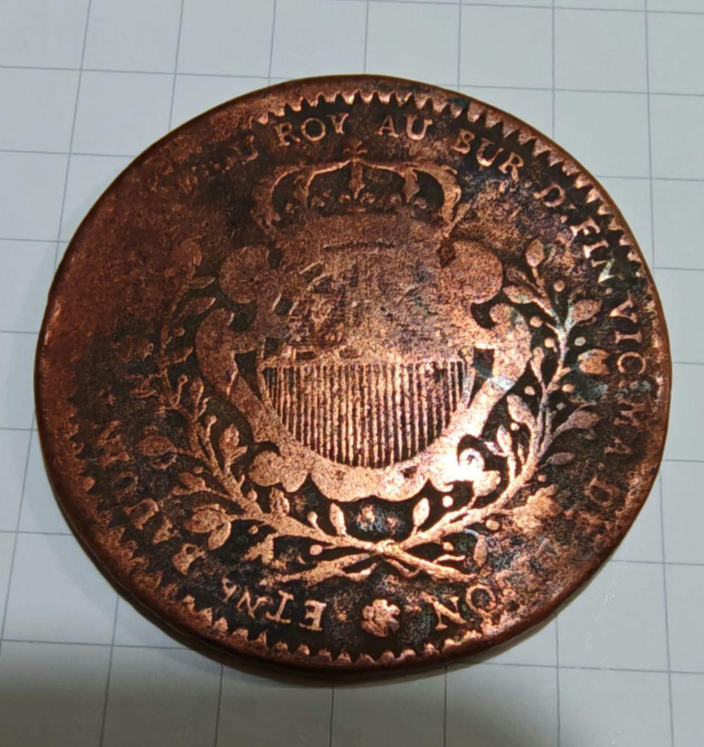 希少　1719年　フランス　ブルゴーニュ　ジェトン