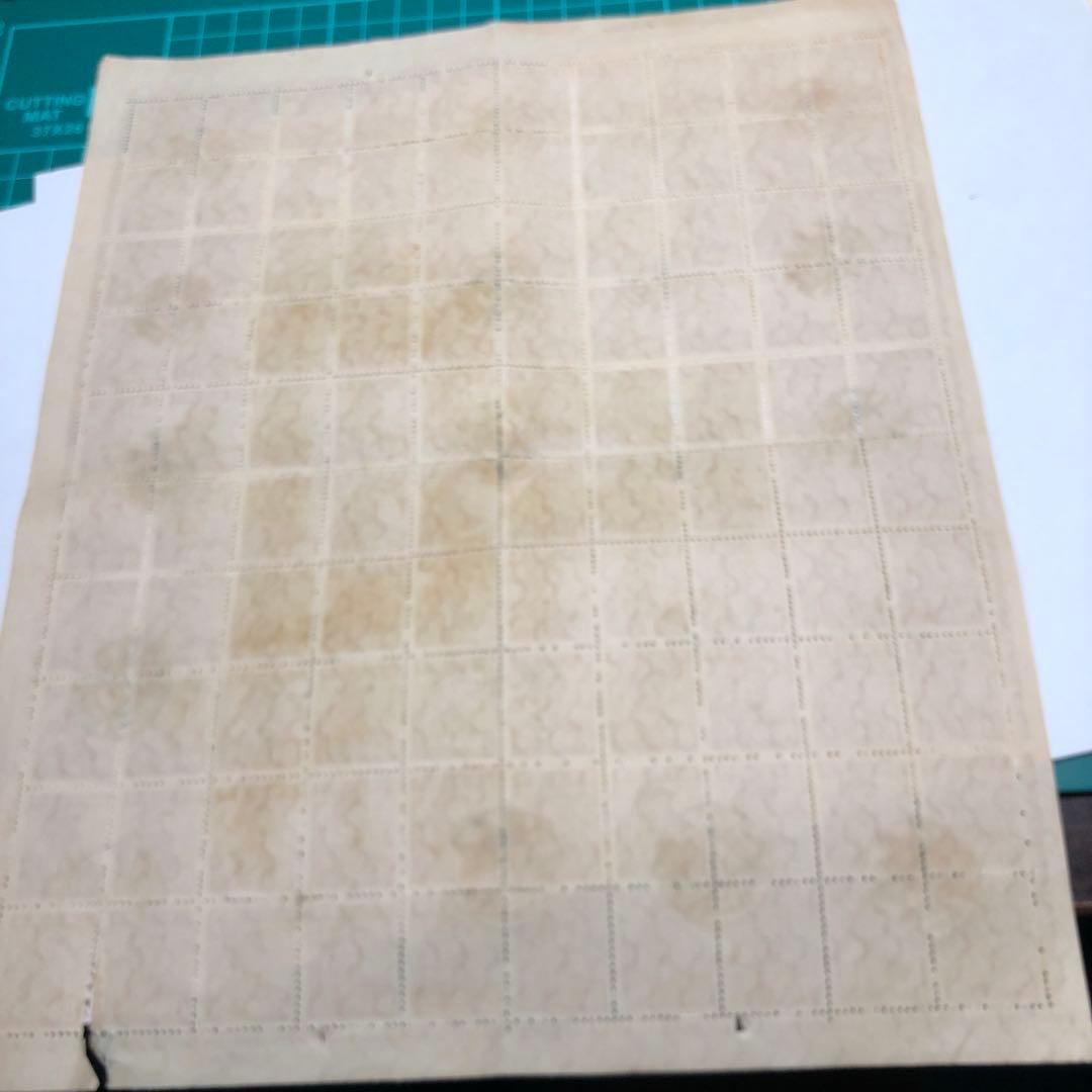 13221かなり希少　産廃図案切手シート