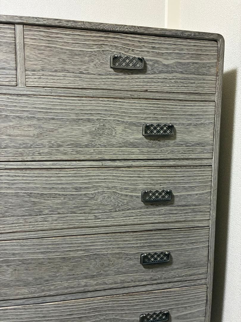 4月まで　加茂　桐箪笥　桐　たんす　チェスト　和モダン　モダン　作家モノ　着物