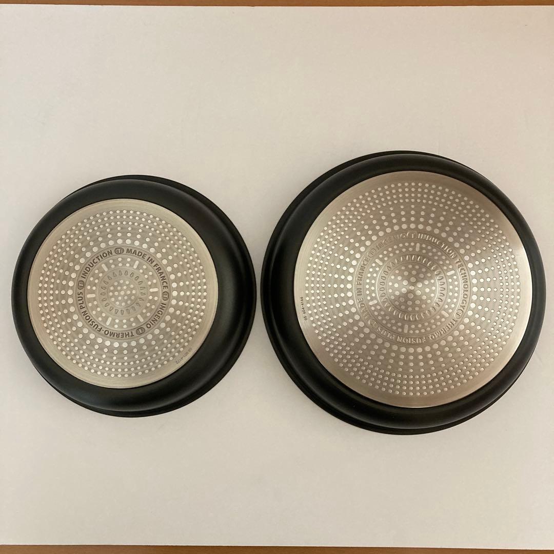 ティファール　チャコールグレー　フライパン　22cm 26cm