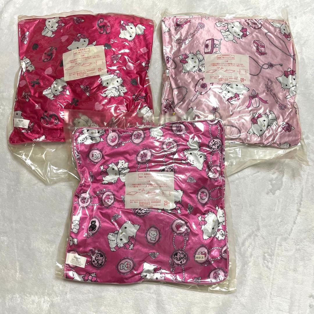 チャーミーキティ クッション まとめ売り 平成 レトロ ピンク