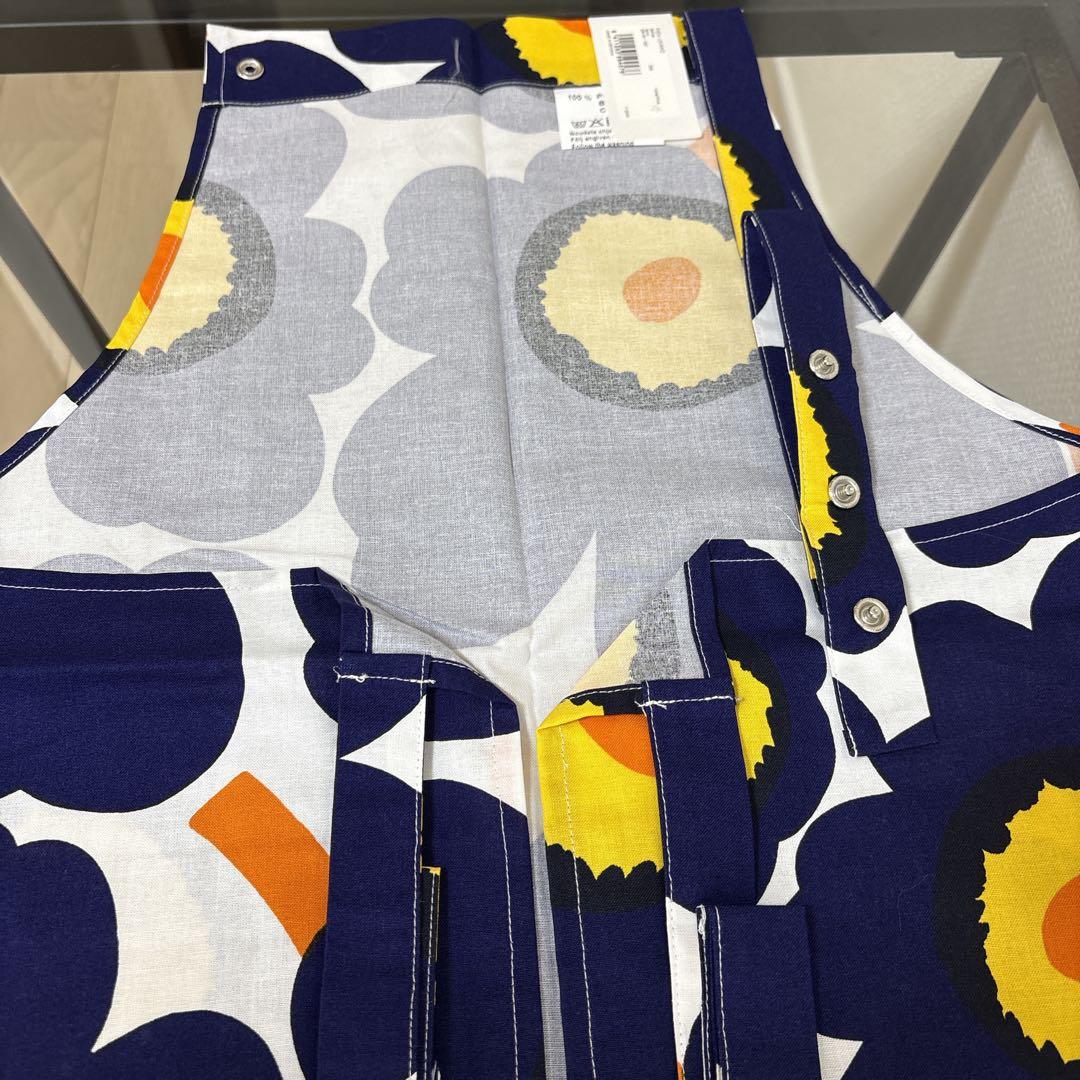 【新品未使用】マリメッコ marimekko エプロン　pieni unikko