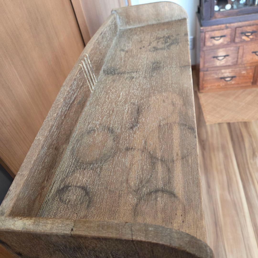 古い本棚 古家具 オープンラック 枯れた棚 収納棚 ディスプレイラック 5段