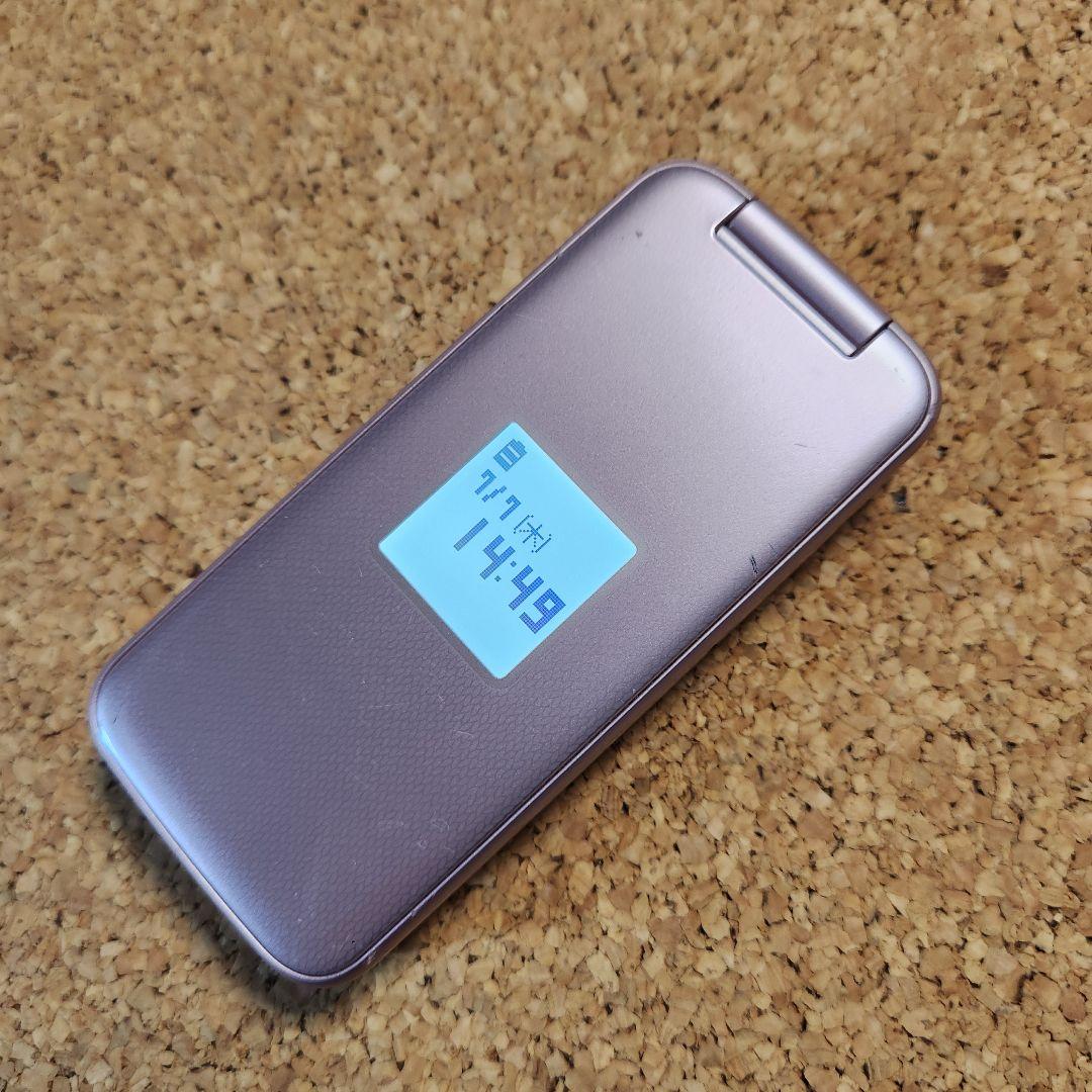 docomo 携帯電話 らくらくホン F-01M ピンク