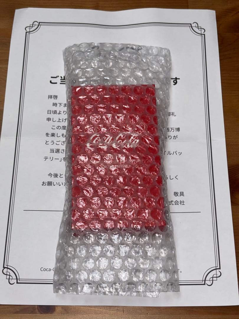 y*8様 コカ・コーラ　モバイルバッテリー