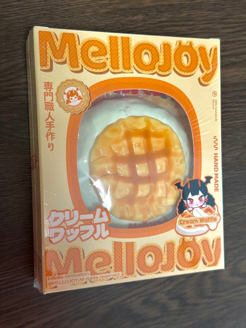 メロジョイ mellojoy クリームワッフル　三角　丸　新品未開封